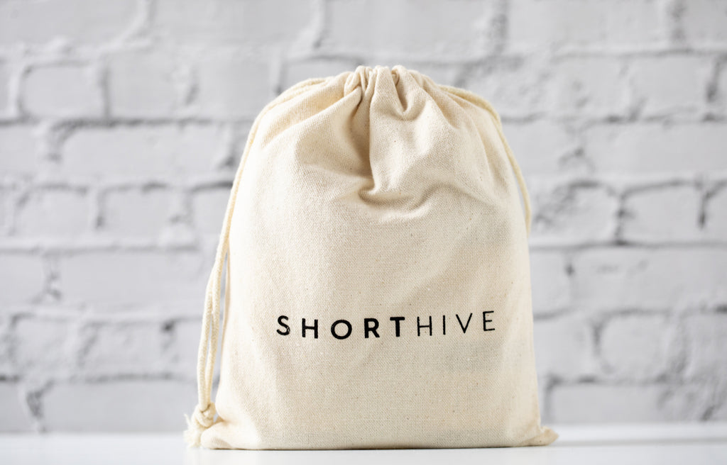ShortHive Calico Bag packaging on a white background.